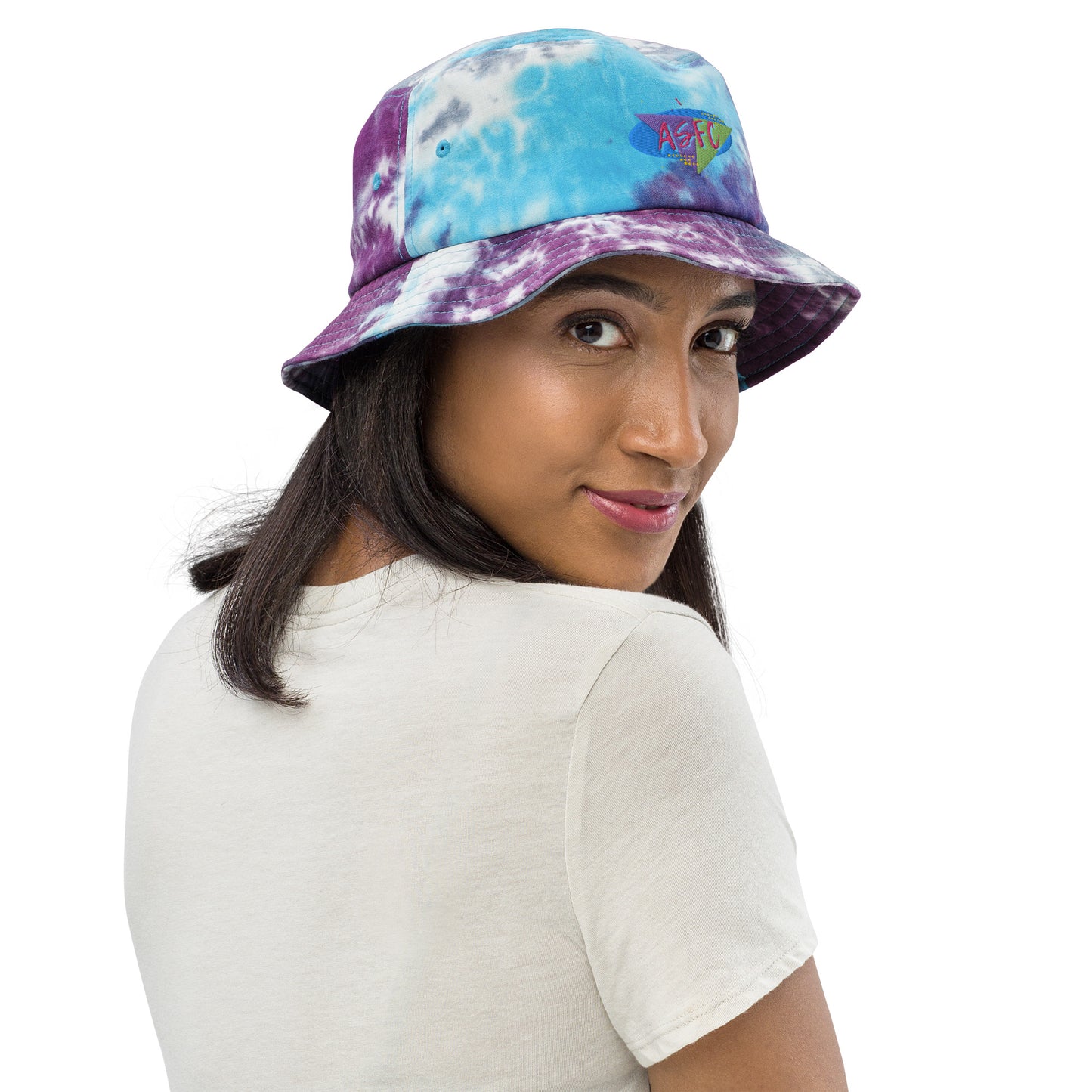 ASFC Logo Tie-dye bucket hat